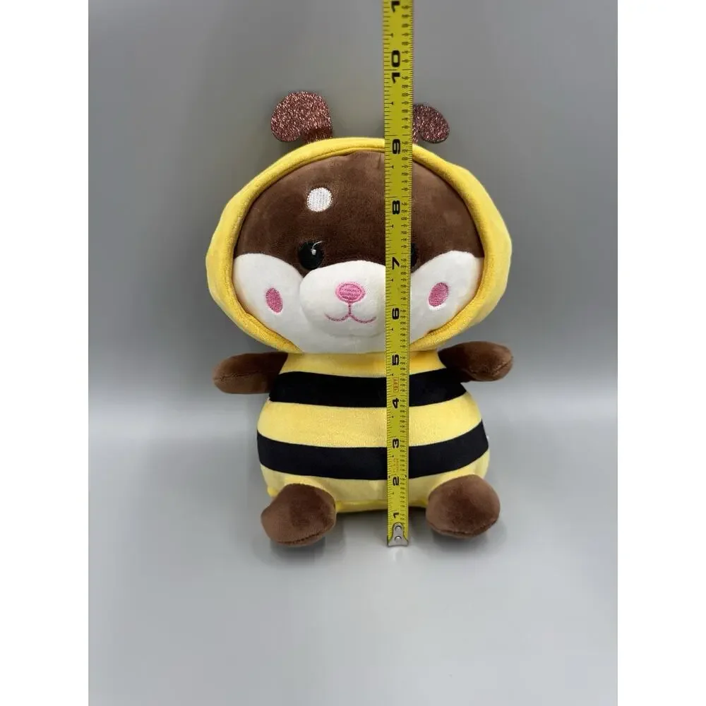 Plush Bear Or Dog In Bee Costume Plush 9 Inch Stuffed Animal Hug Fun